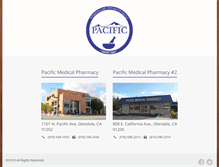 Tablet Screenshot of pacmedrx.com